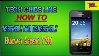 HOW TO REPLACE HUAWEI Y210 TOUCH AND DISPLAY / ASSEMBLY DISASSEMBLEY