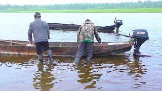 СКАЗОЧНО ПОВЕЗЛО ЧТО НАШЛИ ЗАПЧАСТИ /СОБРАЛИ МОТОР И СРАЗУ НА РЕЧКУ ПРОВЕРЯТЬ. РАБОТАЕТ КАК ЧАСЫ.