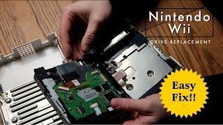 How to replace the Nintendo Wii disk drive - 10Min fix with no fuss!!