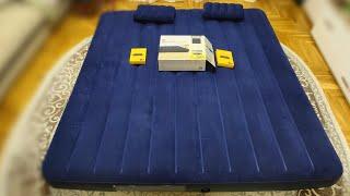 Надувной матрас Intex 64755 + надувная подушка Intex 68672