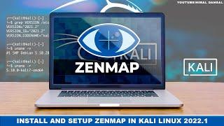 How to Install Zenmap on Kali Linux 2022.1 ? | Step By Step | Nmap GUI |