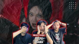 aespa 에스파 'Drama' MV REACTION!!! BEST OF THE BEST AESPA FOR NOW!!!!