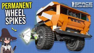 This Building Trick Makes Wheel Spikes Possible, Space Engineers