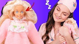 Что с ее глазами? Проверяю спящий механизм Bedtime Barbie 1993, обзор и распаковка