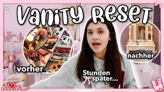 krasses Schminktisch Chaos  wir räumen zusammen auf! ౨ৎ 6 Stunden VANITY RESET