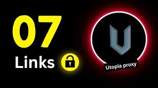 07 Working New Utopia Proxy Links | Unblocked Websites for School 2024 | Utopia links 2025