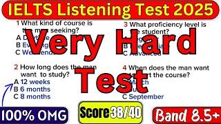 DIFFICULT TEST 1, 8, 15 & 22 MARCH 2025 IELTS LISTENING TEST WITH ANSWERS | IELTS | IDP BC