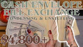 $4,800+ BILL EXCHANGE | Cash Unstuffing & Condensing | TY for 12K!! | 25 Year Old Budgets