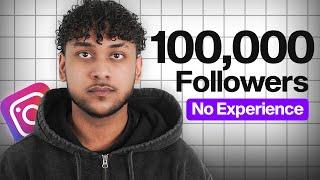 I Gained 100K Followers in 30 Days (with ZERO experience)