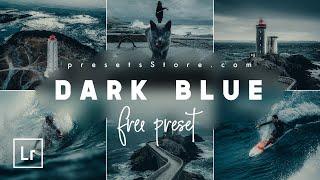 DARK BLUE — Professional Lightroom Presets | Tutorial | DNG | @MORA_OLIVER_E.E Inspired