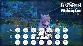 Alone - Alan Walker | Windsong Lyre Genshin Impact