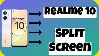 Realme 10 How To Split Screen || Enable split screen