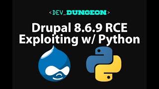 Drupal 8.6.9 RCE Exploiting with Python (CVE-2019-6340/SA-CORE-2019-003)