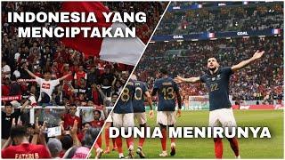 Indonesia Kiblatnya Suporter indonesia Di Tirukan Di Piala Dunia 2022