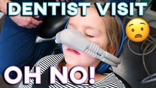LAUGHING GAS AT DENTIST OFFICE | 4 YEAR OLD CAN'T STOP LAUGHING | FIRST CAVITY