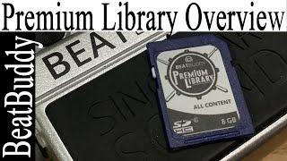 BeatBuddy Premium library sd card overview