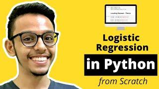 Logistic Regression in Python from Scratch | Simply Explained