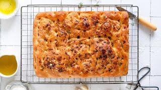 Super Easy No Knead Focaccia