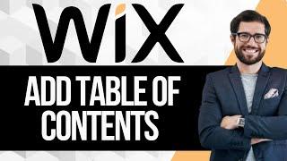 How To Add a Table of Contents to a Blog Post in Wix