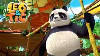 Leo and Tig    The Bamboo Master    Best episodes    Funny Family Animated Cartoon for Kids