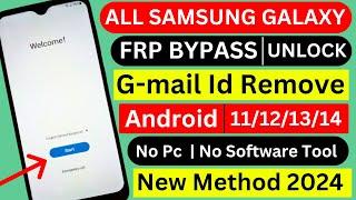 FinallyAll Samsung FRP Bypass | Android 11/12/13/14 | 2024 New Method | Without Pc