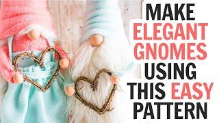 Gnome Sewing Pattern / Gnome Pattern for Beginners / Gnomes DIY / How to Sew a Gnome / DIY Gnomes