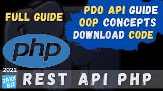 pdo php tutorial api example | build a rest api using pdo php [Easiest way] 2022