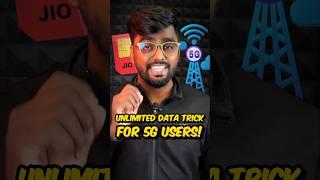 Unlimited Data Trick for Jio Users #shorts