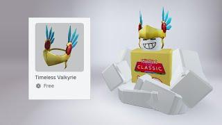 *NEW* HOW TO GET FREE ROBLOX ITEMS! NEW TIMELESS VALKYRIE (2024)