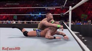 WWE 2K15 [SIMULATION] - Orton vs Kane vs Reigns vs Cena - BATTLEGROUND 2014 Highlights