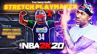 My *BRAND NEW* STRETCH BIG PLAYMAKER BUILD on NBA 2K20! BEST BUILD NBA 2K20! DEMIGOD BUILD 2K20!