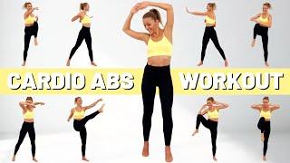 35 Min STANDING ABS CARDIO for Ab Lines, Small Waist & Flat BellyKNEE FRIENDLYNO JUMPING