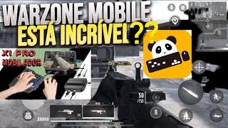 CALL OF DUTY WARZONE mobile no mobilador panda mouse pro