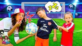 DeeDee Shows Matteo and Gabriella the Importance of Sleep | Funny Story for Kids