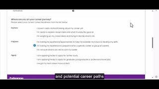 How to update your CareerConnect profile