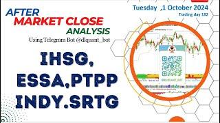 ESSA,PTPP,INDY,SRTG | After Market Close Analysis | 1 October  2024 |