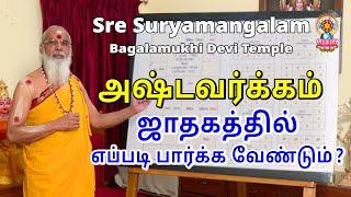 அஷ்டவர்க்கம் ஜாதகத்தில் எப்படி பார்க்க வேண்டும் ?