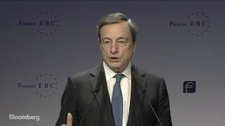 ECB's Draghi on Economy, Trade, Monetary Policy: Full Speech