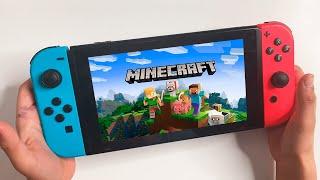 Playing MINECRAFT on Nintendo Switch!