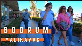 BODRUM Yalıkavak 4K Walking Tour | Turkey Travel Guide | September 2021 | luxurious Neighborhoods