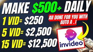 How To Use InVideo To Make $500 a Day For FREE | Step By Step InVideo Tutorial