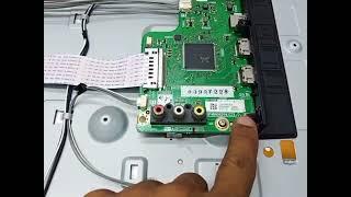 SHARP AQUOS 40 Inch LED Tv How to reset main board from factroy service menu# Model LC-40SA5100M