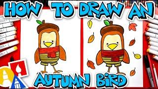 How To Draw An Autumn Bird