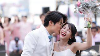 บรรยากาศงานแต่งงาน BeamSensei&Isaka びーむと井坂の結婚式ダイジェストムービー #BeamxTomochan