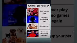 WDYD for $10 million  #shorts #wyd #trending #viral #funny #fyp