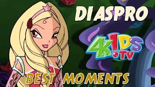 Winx Club | DIASPRO Iconic Moments (4KIDS) | Seasons 1, 2 & 3 Compilation! [Veronica Taylor]