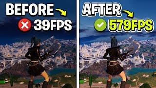 Best Fortnite FPS Boost Guide on LOW END PC/Laptop  (Easy Steps)