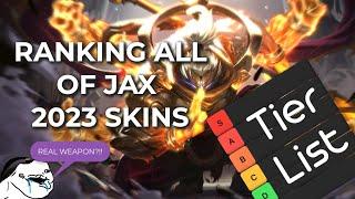 Ranking EVERY Jax (Jaxicopter) Skin 2023 in League of Legends #tierlist