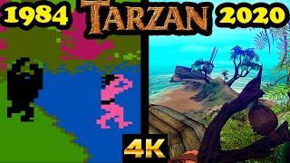 Evolution of Tarzan games (1984-2020)