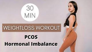 PCOS Weight Loss Workout | Hormonal Imbalances, Irregular Periods (Beginner, Low Impact)